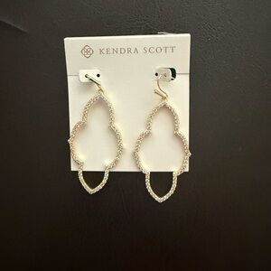 Kendra Scott earrings Abbie gold